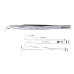 Best Τσιμπίδα Bst-215Sa, Κυρτή