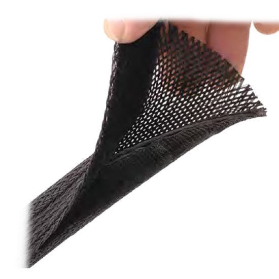 Powertech Δεματικό Καλωδίων Τύπου Flex Wrap, 1.8M, Black Powertech Δεματικό Καλωδίων Τύπου Flex Wrap, 1.8M, Black