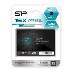 SILICON POWER SSD A55 128GB, 2.5", SATA III, 550-420MB/s 7mm, TLC