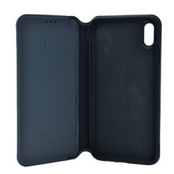 Powertech Θήκη Slim Leather Για Iphone Xs Max, Γκρι Powertech Θήκη Slim Leather Για Iphone Xs Max, Γκρι