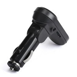 Car Fm Transmitter T26 Με Lcd Οθόνη, Usb, Sd, Μαύρο