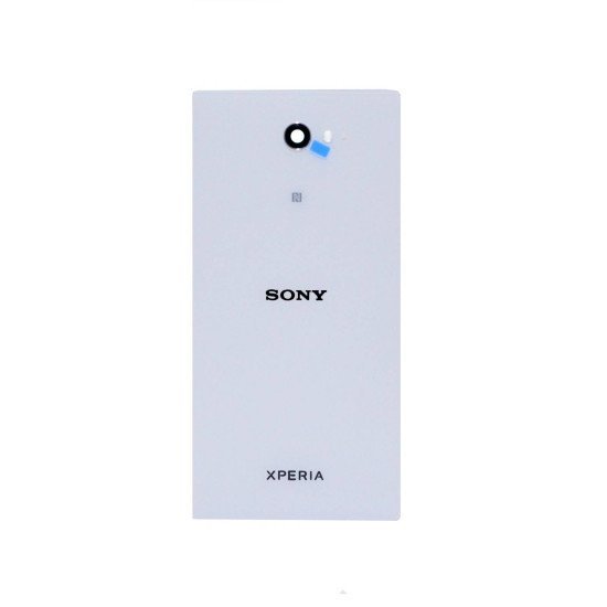 Καπάκι Μπαταρίας Sony Xperia M2 Aqua D2403 με Κεραία NFC Λευκό Original 78P7500001N