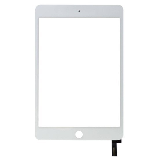 Μηχανισμός Αφής Apple iPad Mini 4 χωρίς Κόλλα Λευκό OEM