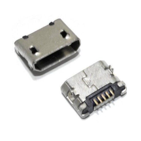 Επαφή Φόρτισης Universal Micro Usb 6.4 Dip Flat 5P n.2