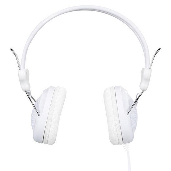 Ακουστικά Stereo Hoco W5 Manno 3.5mm Λευκά με Μικρόφωνο και Πλήκτρο Ελέγχου