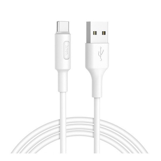 Καλώδιο σύνδεσης Hoco X25 USB σε USB-C Fast Charging 2.0A Λευκό 1m