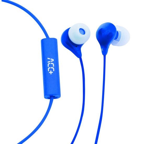 Hands Free Maxcom Soul Stereo Earphones 3.5mm Μπλε με Μικρόφωνο και Πλήκτρο Απάντησης/Σίγασης