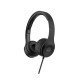 Ακουστικά Stereo Hoco W21 Graceful Charm 3.5mm με Μικρόφωνο Μαύρα