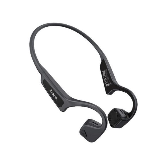 Wireless Headset Hoco S17 Wise Sound Bone Conduction με Εργονομικό Σχεδιασμό για Άνεση και Ασφάλεια Γκρι