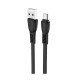 Καλώδιο σύνδεσης Hoco X40 Noah USB σε Micro-USB Fast Charging 2.4A Μαύρο 1m