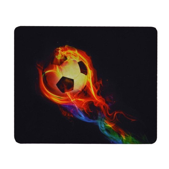 Mousepad iMICE Fireball Αντιολισθητικό 220x180mm Μαύρο