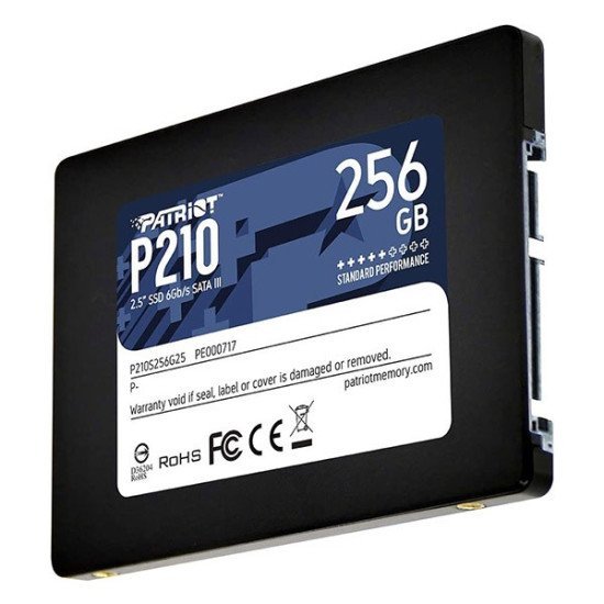 Σκληρός Δίσκος Patriot P210 2.5" SATA 256GB SSD