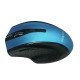 Ασύρματο Ποντίκι Noozy SW-16 USB 6D 2.4GHz με 6 Πλήκτρα και 1600DPI Μαύρο-Μπλε