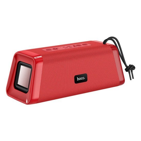Φορητό Ηχείο Wireless Hoco BS35 Classic sound 3X2W Κόκκινο V5.0 TWS 1200mAh Ενσωματωμένο Μικρόφωνο FM USB AUX θύρα Micro SD