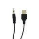 Ηχείο Stereo Multimedia Leerfei D-015 με σύνδεση 3.5mm και USB φόρτιση, 5W Μαύρο