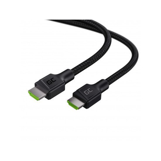 Καλώδιο σύνδεσης HDMI Green Cell HDGC02 StreamPlay 2.0b HDMI - HDMI 4K UHD 60 Hz/440p 144 Hz/1080p 240 Hz. CEC & ARC 3m