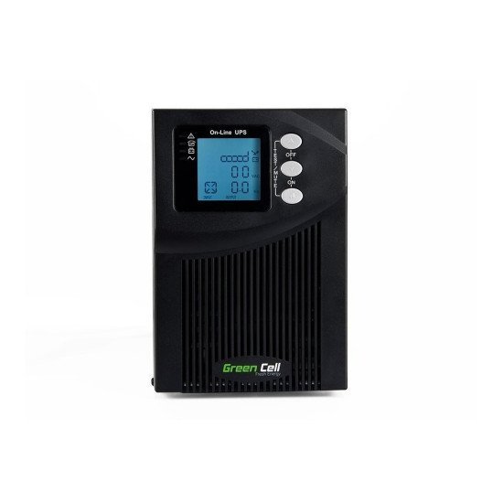 UPS Online Green Cell UPS10 1000VA LCD 12V 9Ah 900W 3x IEC320 C13-10A 144 x 215 x 400 mm