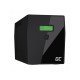 UPS Green Cell UPS09 Microsine 2000VA LCD 12V 9Ah 1400W 2x Schuko + 2x IEC 146 x 205 x 397 mm