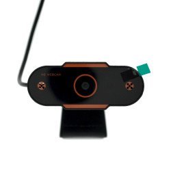 USB Webcam Mobilis PC04 Live Camera Full HD 1080P 1920X1080 με 2MP και Ενσωματωμένο Μικρόφωνο. Μαύρη