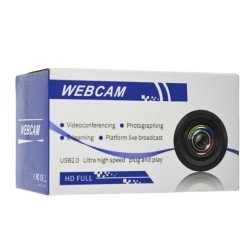 USB Webcam Mobilis PC01-2 Full HD 1080P 2560X1440 με Ενσωματωμένο Μικρόφωνο και Εστίαση 20mm. Μαύρη