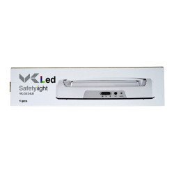 Φωτιστικό με Λάμπα LED VK 5524LB με 120 LED Λυχνίες IP20 Λευκό 330X80X68mm