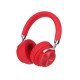 Wireless Ακουστικά Stereo Lenovo HD800 V5.0 με Μικρόφωνο, AUX, Πλήκτρα Ελέγχου & Χρόνο Αναπαραγωγής 300 ώρες Κόκκινο