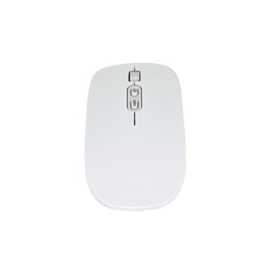 Ασύρματο Ποντίκι iMICE E-1400 1600cpi με 5 Κουμπιά και Αθόρυβη Λειτουργία Λευκό
