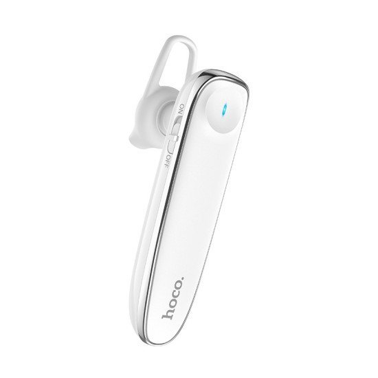 Wireless Mono Headset Hoco E49 Young V.5.0 με Γρήγορη Φόρτιση και 20 Ώρες Χρήσης Λευκό