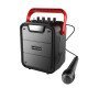 Φορητό Ηχείο Wireless Borofone BP7 Cool Karaoke Μαύρο V5.0 10W, 4800mAh, USB & AUX θύρα και Micro SD με Ενσύρματο Μικρόφωνο