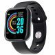 Media-Tech Smartwatch Activeband Progress MT868 IP65 1.3" IPS Μαύρο Silicon Band