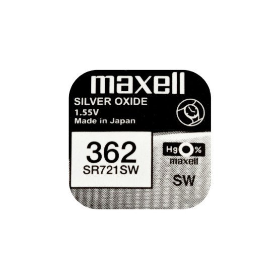 Buttoncell Maxell 362-361 SR721SW Τεμ. 1
