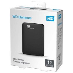 Εξωτερικός Σκληρός WD 6.3cm Elements Portable 1TB USB 3.0