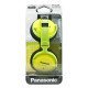 Ακουστικά DJ Panasonic RP-DJS200-Y 3.5mm με Σπαστό Βραχίονα 28mm 24 Ohm, 105db  Κίτρινο 1,2m