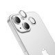 Προστασία Κάμερας Hoco 3D Metal για Apple iPhone 13 Mini/ iPhone 13  Ασημί