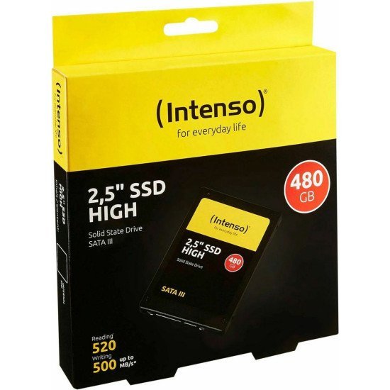 Σκληρός Δίσκος Intenso 3813450 High Performance 2.5" SATA3 MLC 480GB SSD