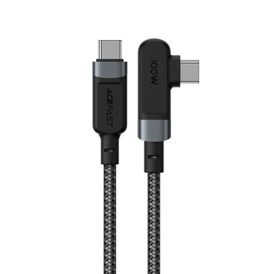 Καλώδιο σύνδεσης Acefast C5-03 USB-C σε USB-C Braided 5A 100W 2m Γκρι