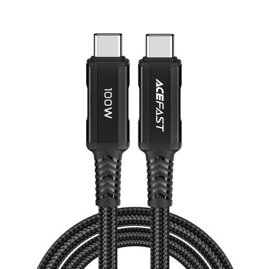Καλώδιο σύνδεσης Acefast C4-03 USB-C σε USB-C Braided 5.0A 100W 2m Μαύρο
