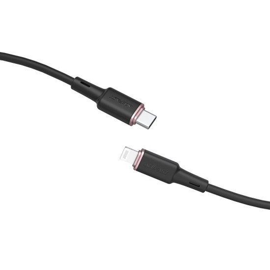 Καλώδιο σύνδεσης Acefast C2-01 USB-C σε Lightning 3A 30W Apple Certified MFI 1.2m Μαύρο