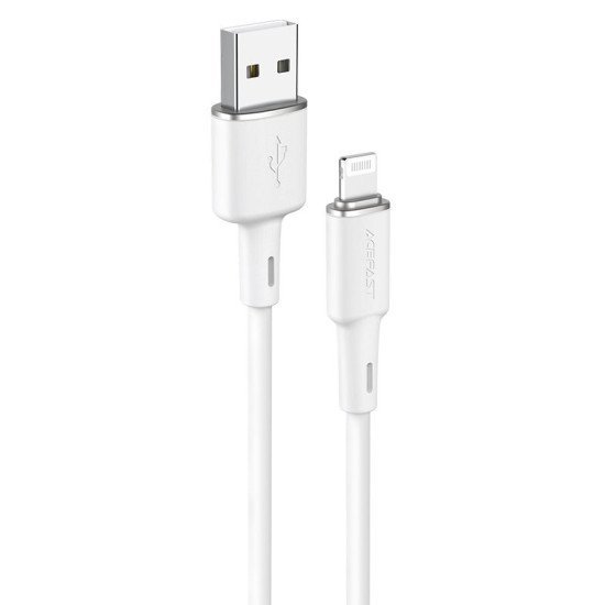 Καλώδιο σύνδεσης Acefast C2-02 USB-A σε Lightning 2.4A  Apple Certified MFI 1.2m Λευκό