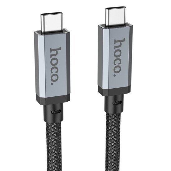 Καλώδιο Hoco US05 USB-C σε USB-C 4.0 4K 60Hz HD 40Gbps PD100W  20V/5A 1μ. Μαύρο