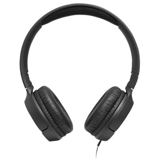 Ακουστικά Stereo On-ear JBL Tune 500 3.5mm Pure Bass Sound με Μικρόφωνο JBLT500BLK Μαύρο