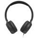 Ακουστικά Stereo On-ear JBL Tune 500 3.5mm Pure Bass Sound με Μικρόφωνο JBLT500BLK Μαύρο