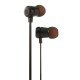 Hands Free JBL Tune 290 JBLT290BLK In-ear 3.5mm Pure Bass Sound 8.7mm Premium Aluminum Build με Μικρόφωνο και Πλακέ Καλώδιο Μαύρο