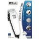 Κουρευτική Μηχανή Wahl Home Pro 200 20101-0460 με 4 εξαρτήματα κοπής 0.3-13mm Λευκή