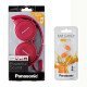 Ακουστικά Panasonic RP-HF100E-P 3.5mm Αναδίπλωσης  Ροζ + Δώρο Ακουστικά Panasonic In-ear RP-HJΕ100E-D 3.5mm Πορτοκαλί Χωρίς Μικρόφωνο