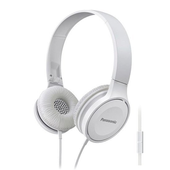 Ακουστικά Panasonic RP-HF100ME-W 3.5mm με Μικρόφωνο Άσπρα + Ακουστικά Panasonic RP-HV21E-P 3.5mm Ροζ με Κλιπ Χωρίς Μικρόφωνο