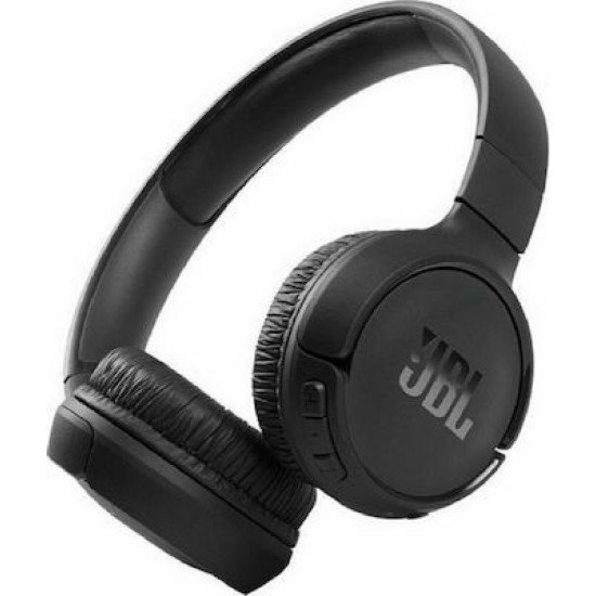 Bluetooth Ακουστικά Stereo JBL JBLT510  Over-ear  Pure Bass Sound Multipoint, Υποστηρίζει Voice Assistant με 40 hr Λειτουργίας Μαύρα